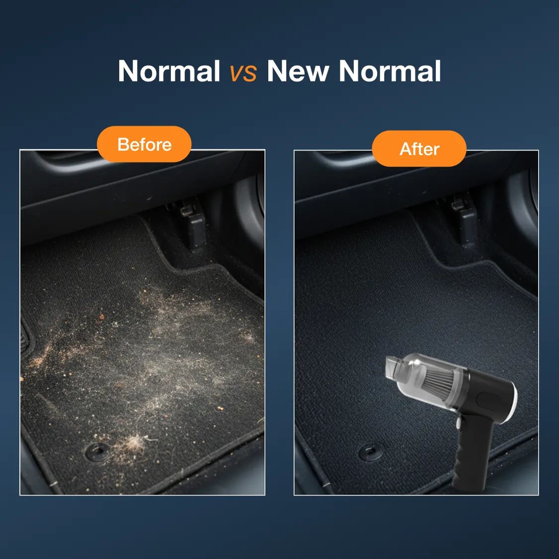 Mini Car Vacuum – Wireless, Portable & 3-in-1 Cleaner | Storenzo