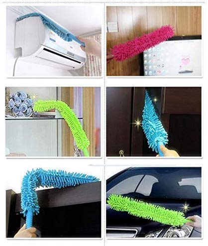 Microfiber Fan Duster โ Flexible, Extendable for Easy Cleaning