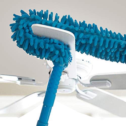 Microfiber Fan Duster – Flexible, Extendable for Easy Cleaning