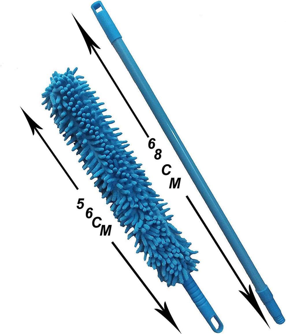 Microfiber Fan Duster – Flexible, Extendable for Easy Cleaning