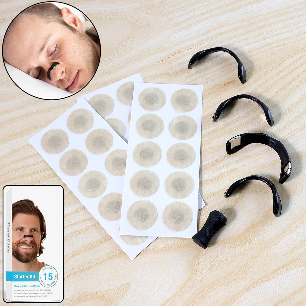 Nasal Strip Starter Kit – Boost Oxygen & Reduce Snoring Comfortably